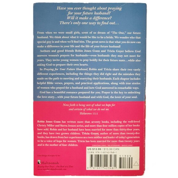 Praying for Your Future Husband: Preparing Your Heart for His by Gunn & Goyer - Picture 7 of 7